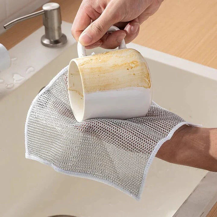 Non-scratch Wire Dishcloth