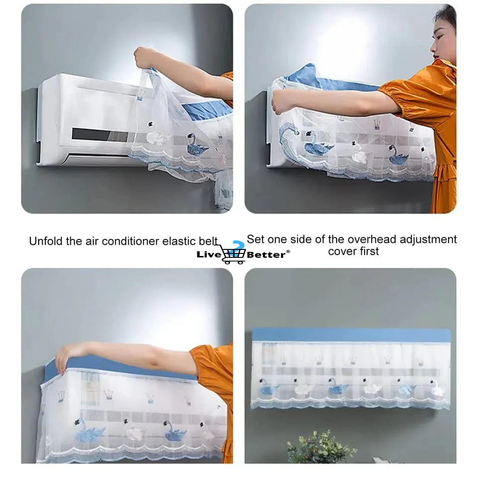 Air Conditioning Dust Cover (FREE SIZE)