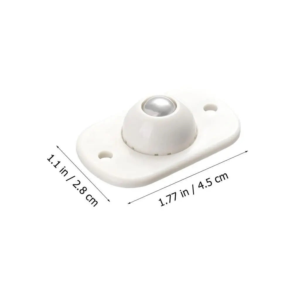 360° Adhesive Mini Swivel Wheels (Pck of 4)