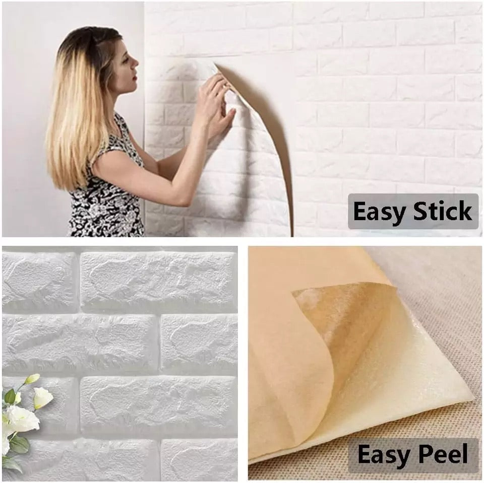 3D Embossed Wall Sticker