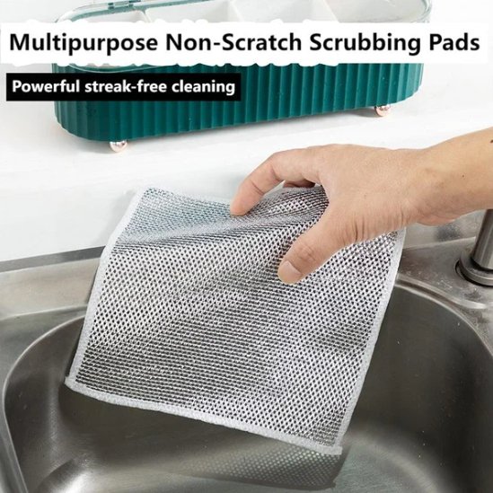 Non-scratch Wire Dishcloth