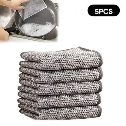 Non-scratch Wire Dishcloth