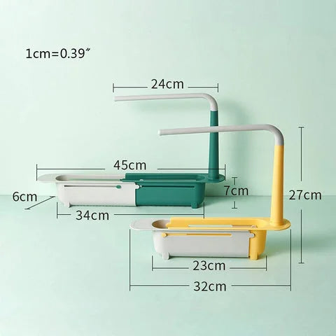 Telescopic Sink Storage Shelf