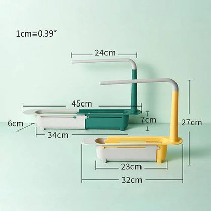 Telescopic Sink Storage Shelf