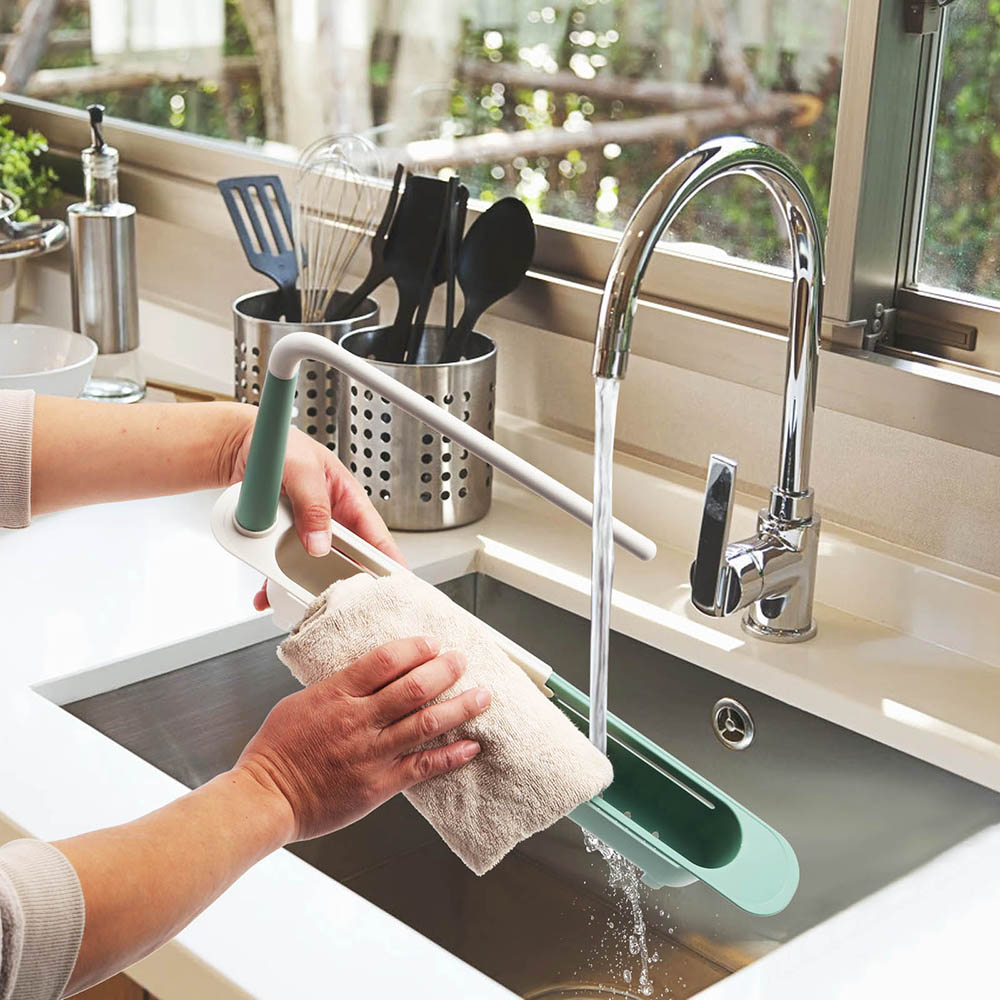 Telescopic Sink Storage Shelf