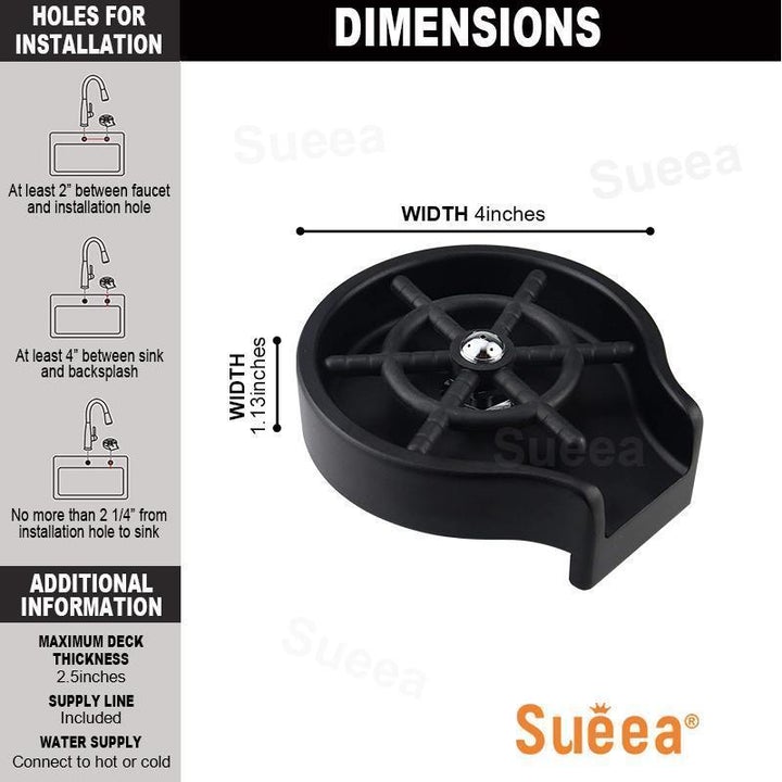 Sueea® Rinser: Cup cleaning machine